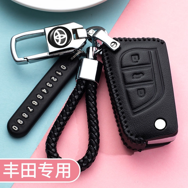 Car Key Cover Case For Toyota Prius Camry Corolla C-HR CHR RAV4 Prado Auris Avensis Land Cruiser 200 Prado Crown Revo Accessorie