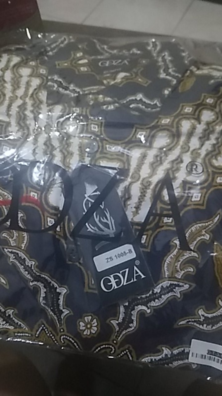 Odza Baju Kemeja Batik Slim Fit Modern Pria Atasan Batik Solo Pekalongan Daremba