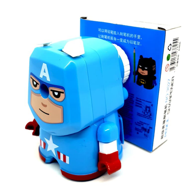 

JUAL RAUTAN PUTAR SUPERHERO SERUTAN PENSIL