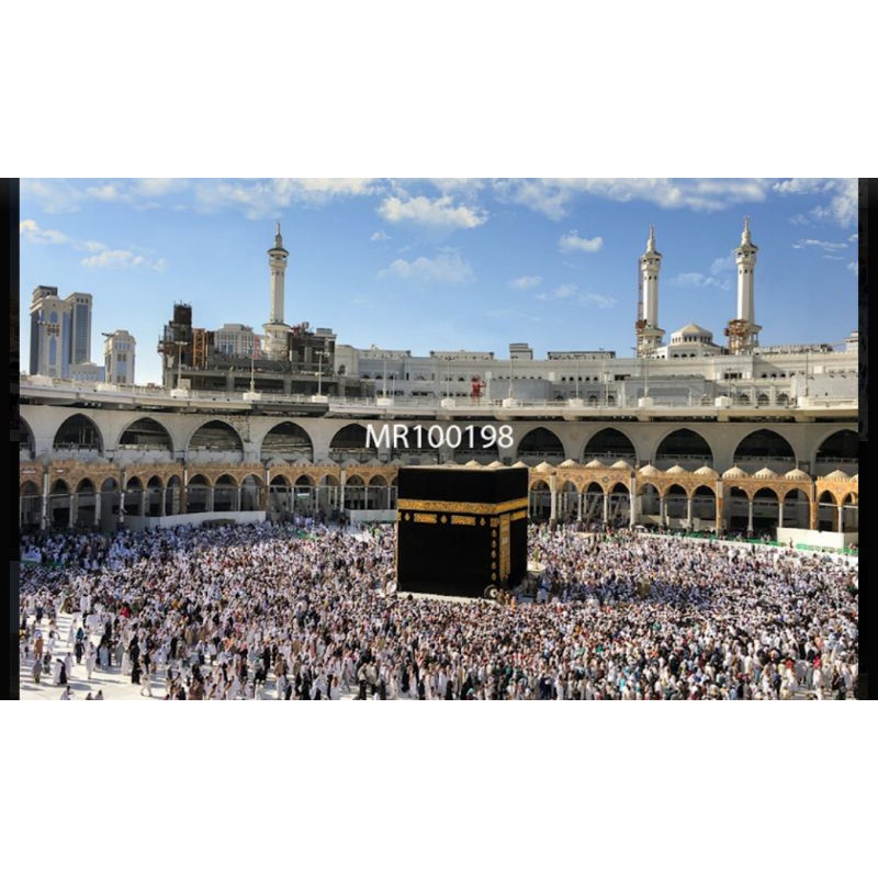 Wallpaper Dinding Custom Kabah Mekah Madinah