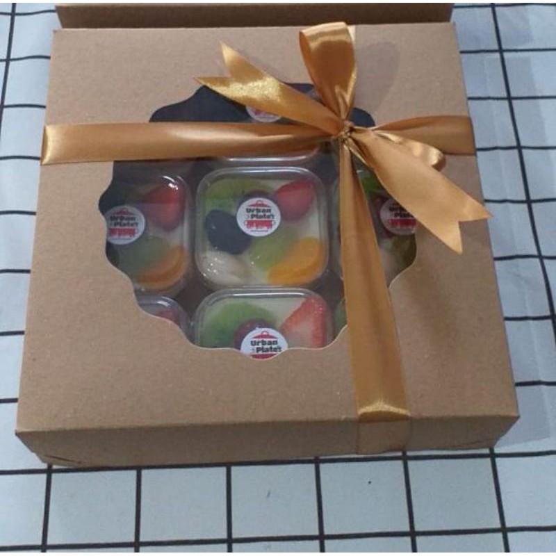 

BOX /DUS ROTI / PIZZA / KUE | laminasi ( 24x24x7 )
