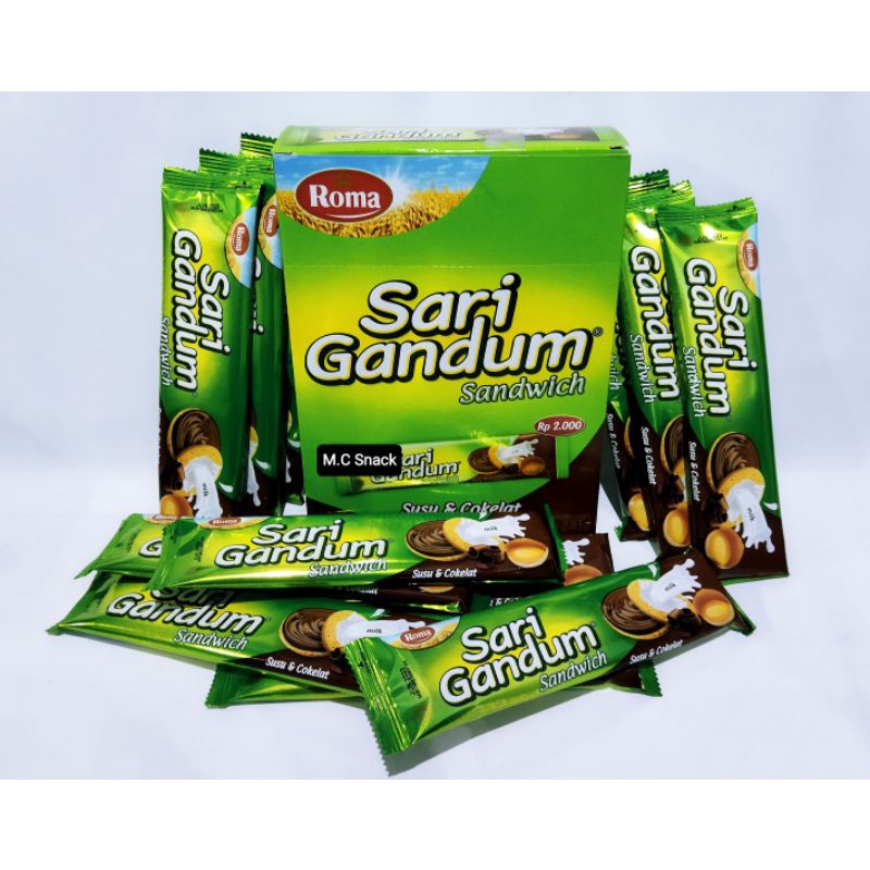 

Sari Gandum Sandwich - 12 x 39g