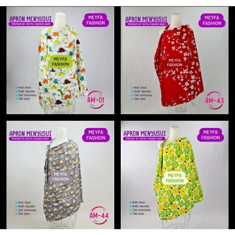 Apron Menyusui / Kain Penutup Menyusui / Kain Cover Menyusui Bayi