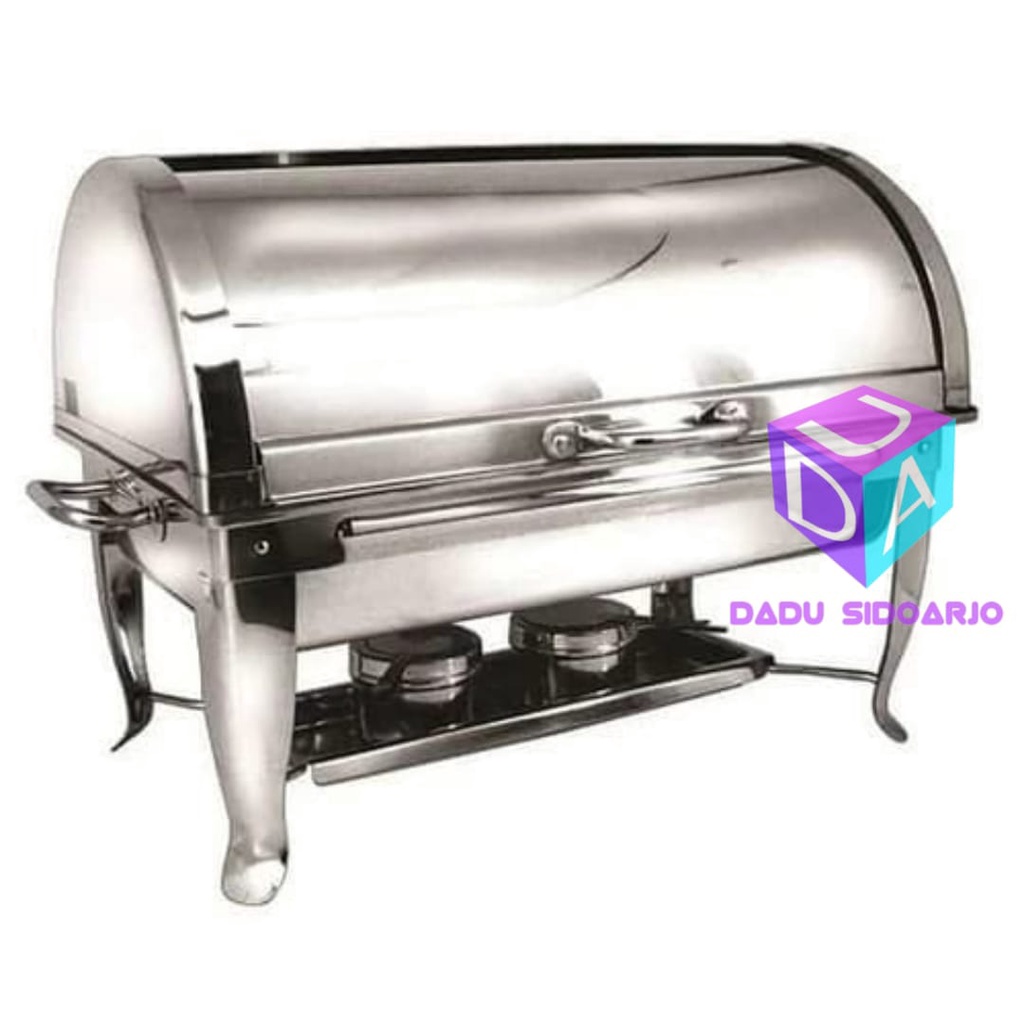 ROLLTOP MASPION SS-P 156 STAINLESS STEEL Roll Top Chafer buffet serfer XtraLarge CATERING maxim