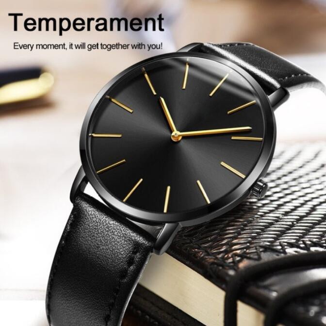 Jm Tangan Pria Jam Tangan Anti Air Awet Watch Anti Karat Cowok N2Y7 Keren Kekinian Cowo Nyaman Dipak