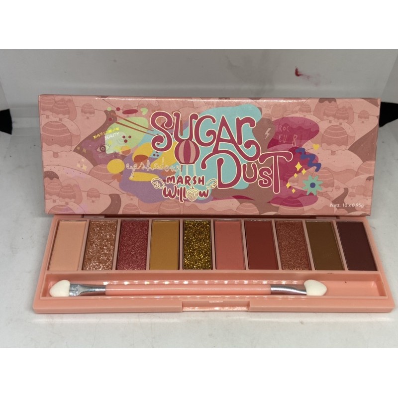 palette panjang - MARSHWILLOW SUGAR DUST EYESHADOW - EYESHADOW PALLETE MARSHWILLOW sugardust