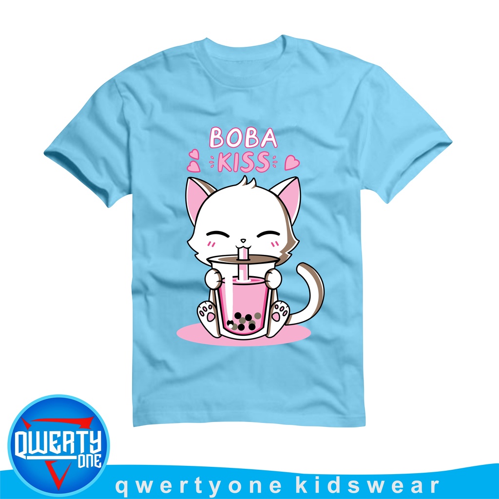 Kaos Anak Perempuan Laki Laki BOBA Series 1-8 Tahun