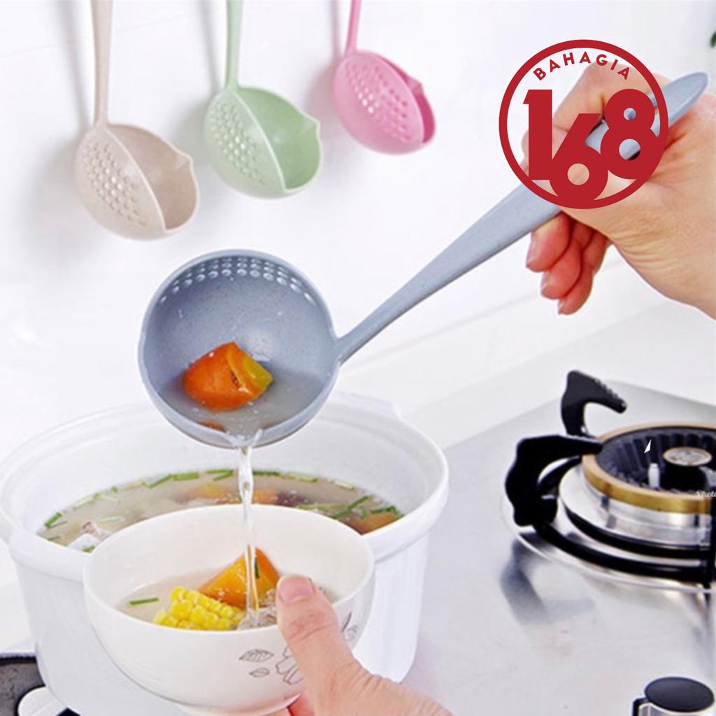 YT034 Centong Kuah Sop 2 In 1 Sendok Saring Sayur Soup Spoon