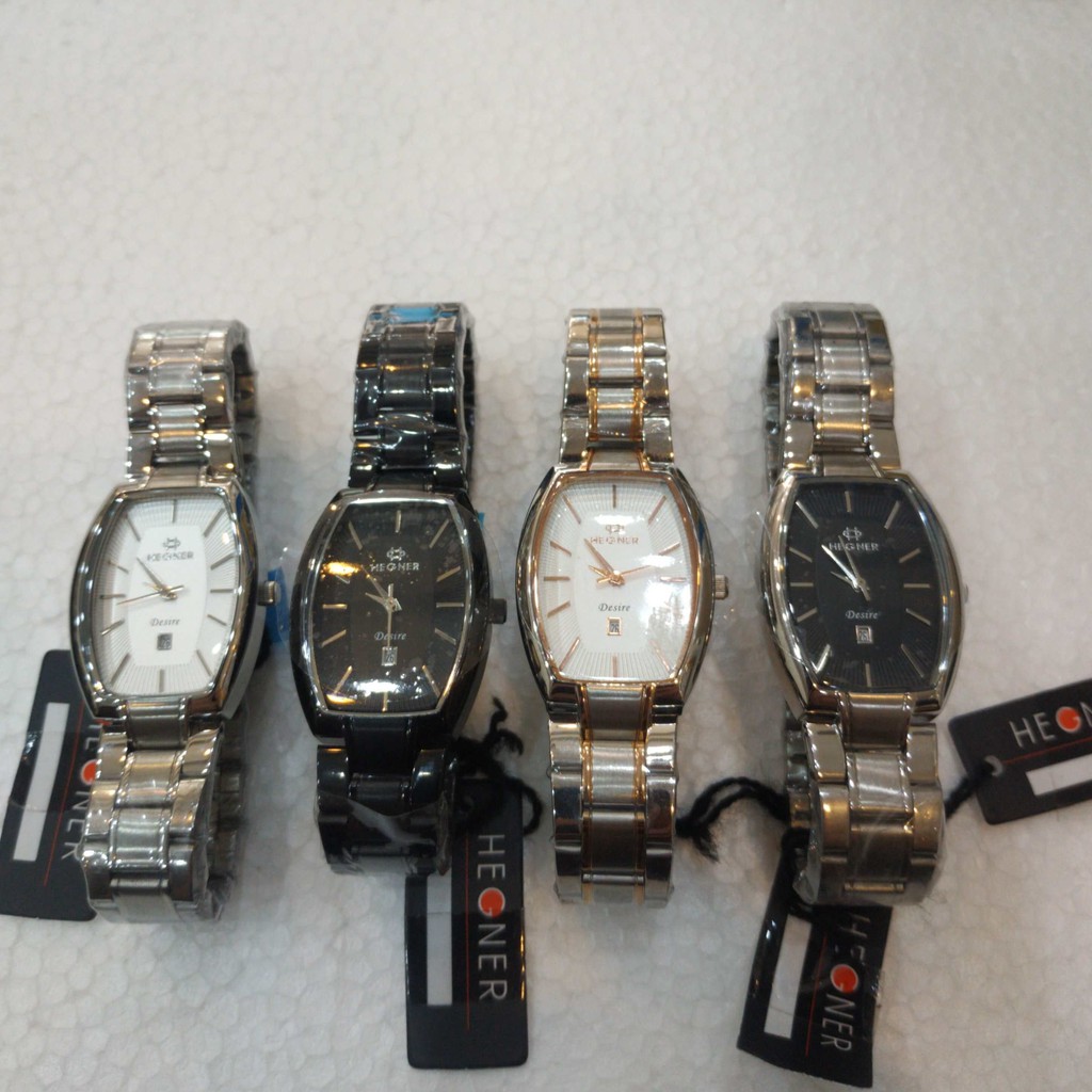 JAM TANGAN HEGNER WANITA HW1663L|SILVER|BLACK|SILVER-ROSEGOLD|SILVER-GOLD