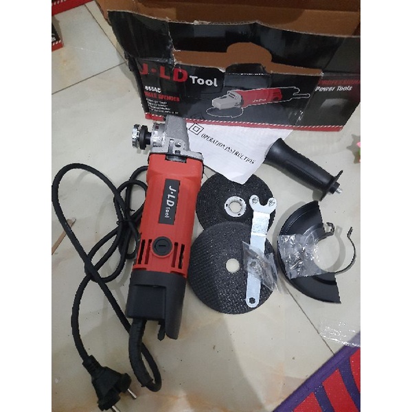 MESIN GERINDA TANGAN ANGLE GRINDER JLD / GERINDA TANGAN JLD-Merk :J.LD-TYPE : J9954C