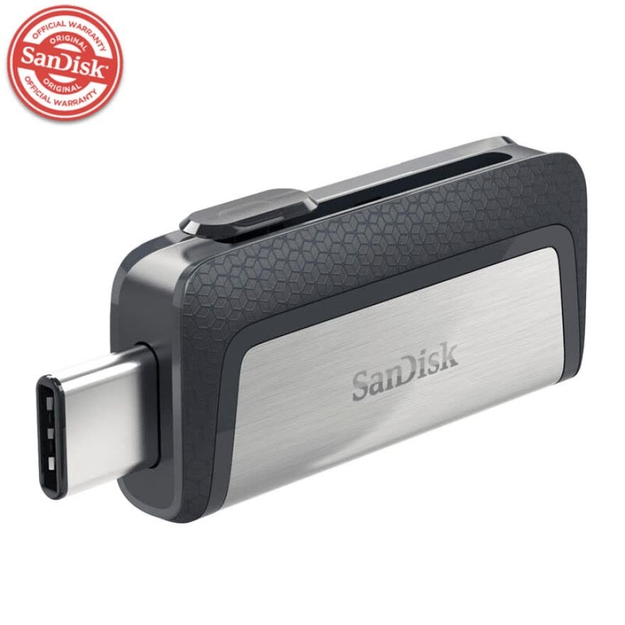 SanDisk Ultra Dual Drive OTG 128GB USB3.1 Type C Flash Drive Original