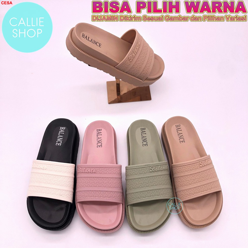 Sandal Jelly Tebal Balance Balance 1603-17B