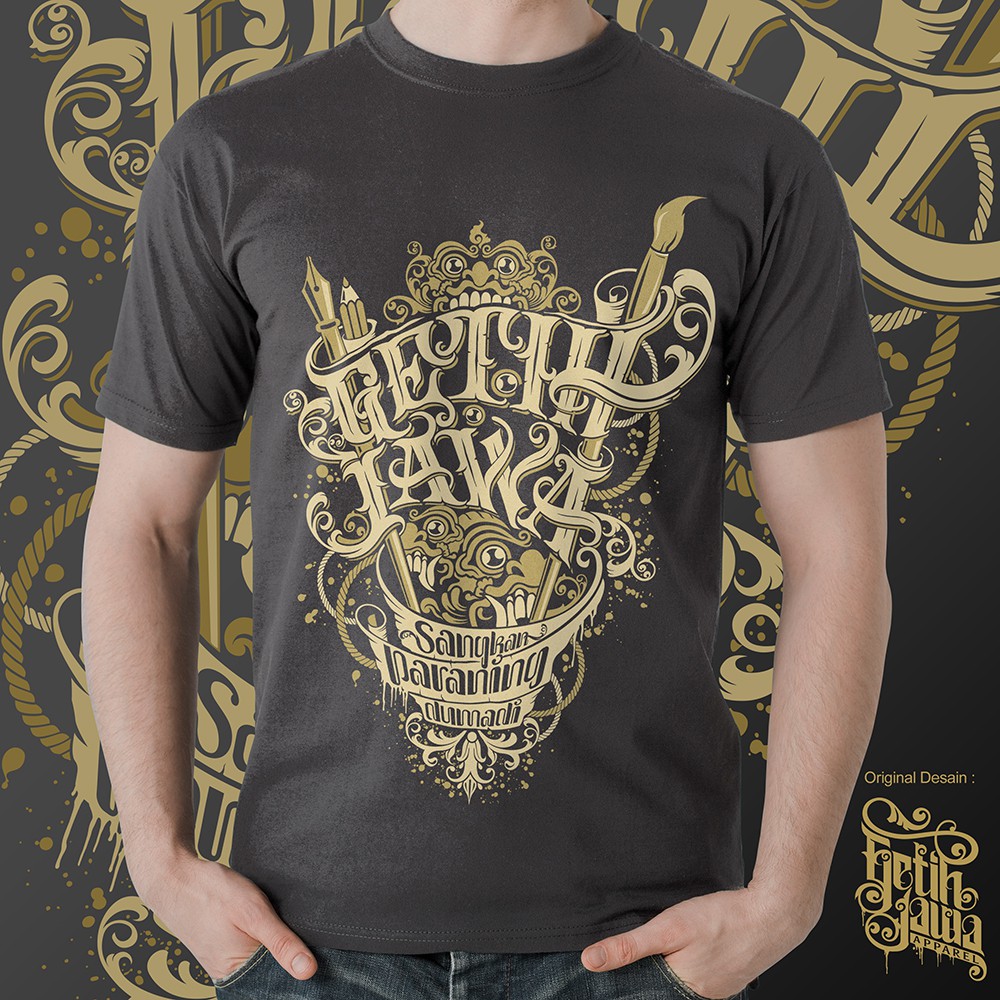 Getih Jawa | Kaos Distro Filosofi Jawa Sangkan Paraning Dumadi