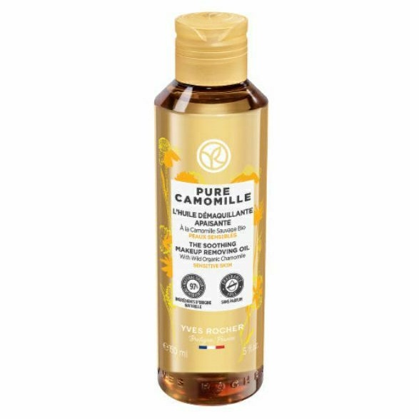 Jual YVES ROCHER Pure Camomille The Soothing Makeup Removing Oil 150ml