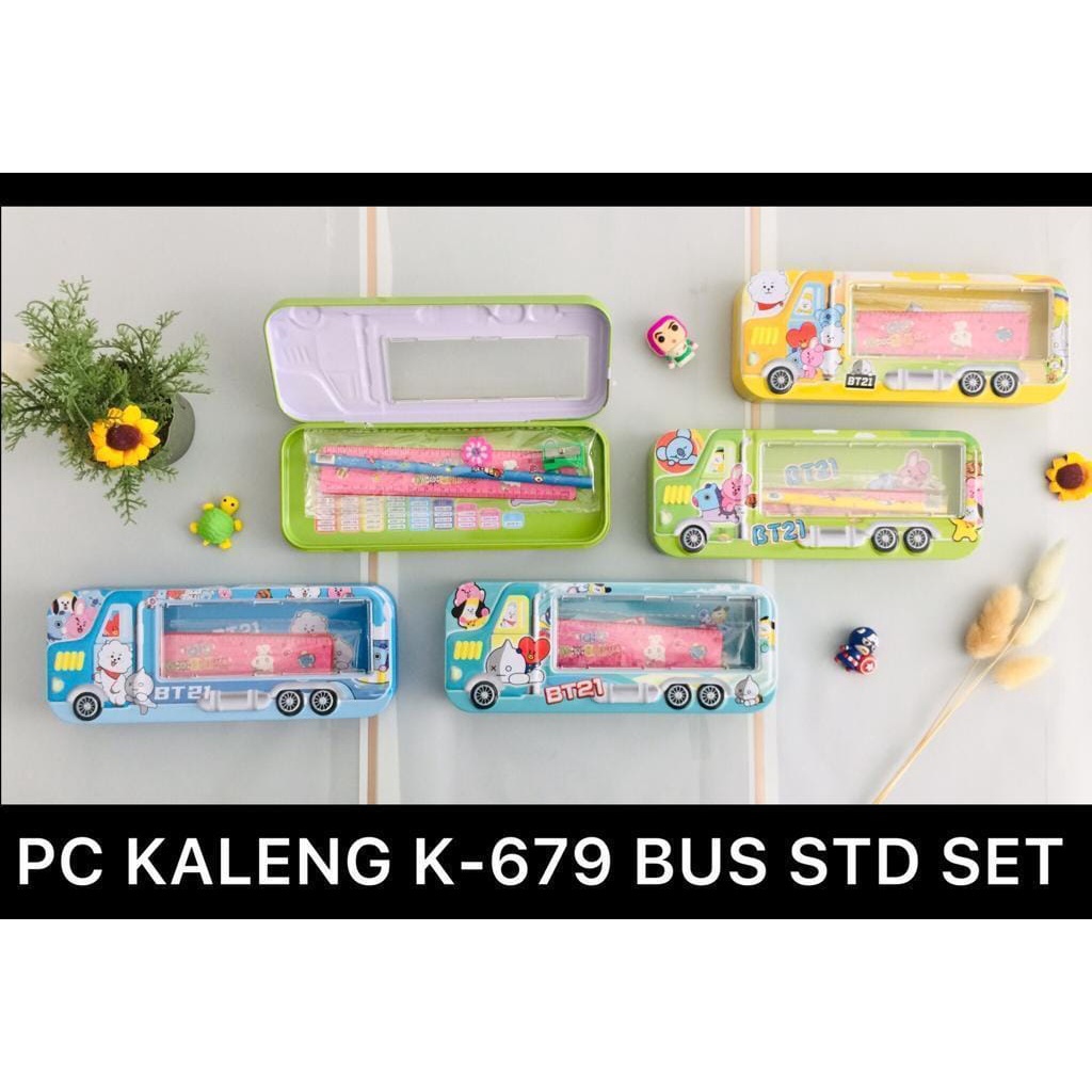 

LJK SHOP - KOTAK PENSIL KALENG 2 SUSUN PLUS ISI MODEL BIS K-679