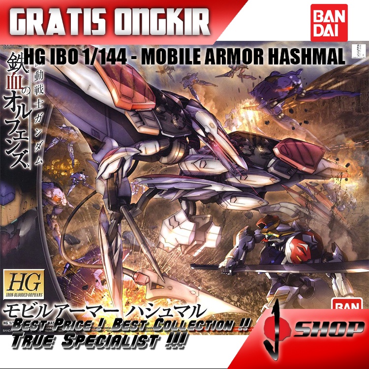 HG IBO 1/144 MOBILE ARMOR HASHMAL