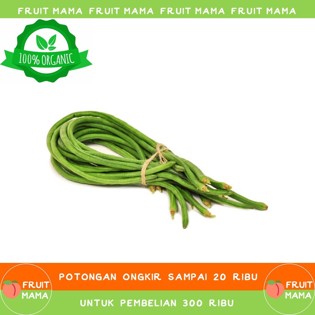 

KACANG PANJANG Organik 250 Gram| Fruit Mama | Buah Impor & Sayur Organik
