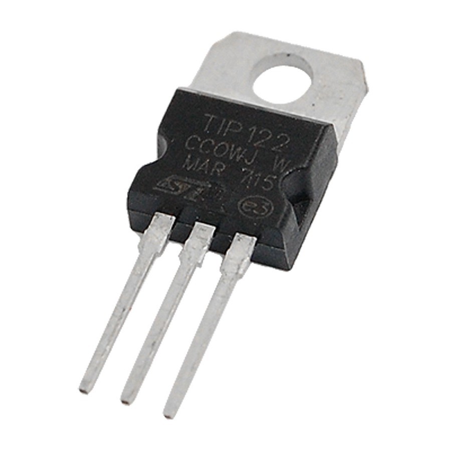 TIP 122 TIP122 NPN 5A 100V Darlington Bipolar Power Transistor TO-220