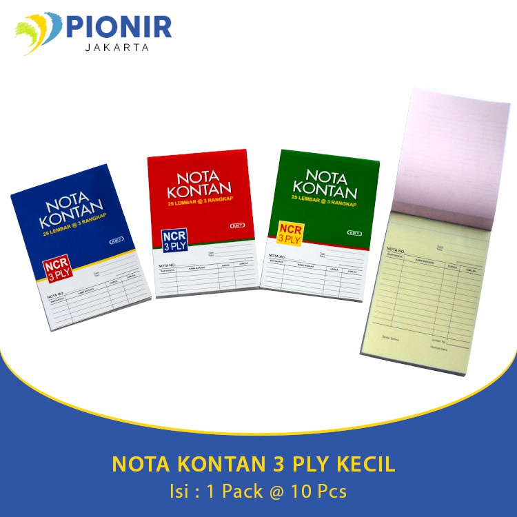 

NOTA KONTAN 3 PLY KECIL (1 PACK = 10 PCS)