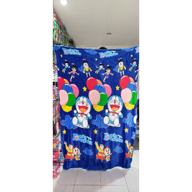 Oke Price.. Selimut bonita uk.160x200 motif doraemon
