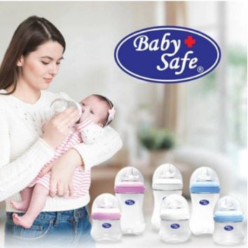 Babysafe Baby Safe Botol Susu Wide Neck 125 ml WN001 / 250 ml WN002