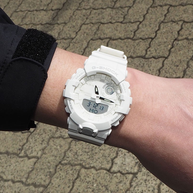 g shock gba 800 white