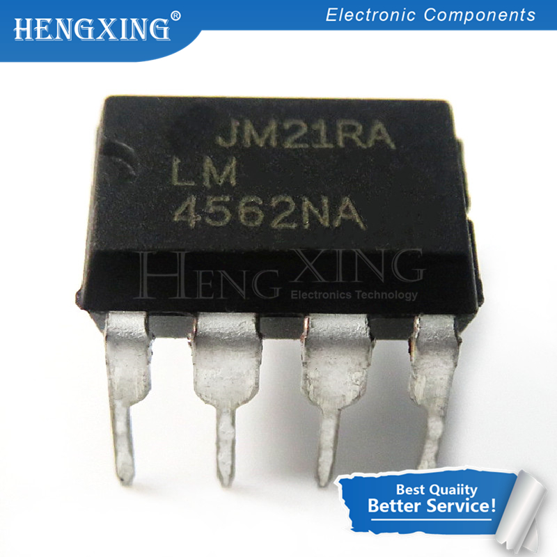 5pcs/lot LM4562NA LM4562 4562NA DIP-8 In Stock