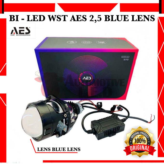 LAMPU PROJECTOR BILED WST AES 2,5 INCHI BLUELES | BILED AES 35 WATT