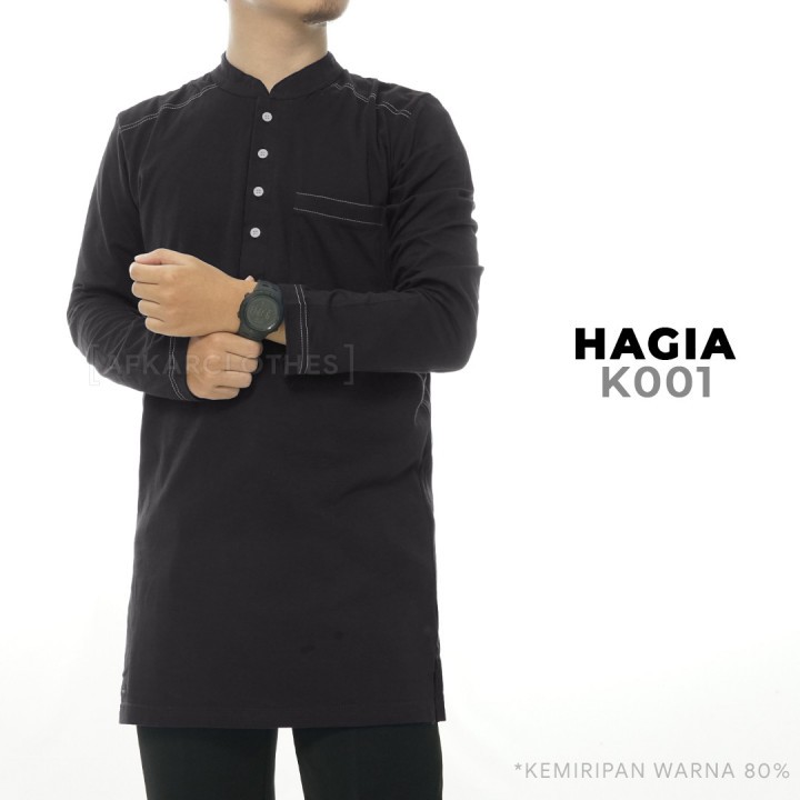 KURTA KAOS LENGAN PANJANG AFKAR CLOTHES HAGIA