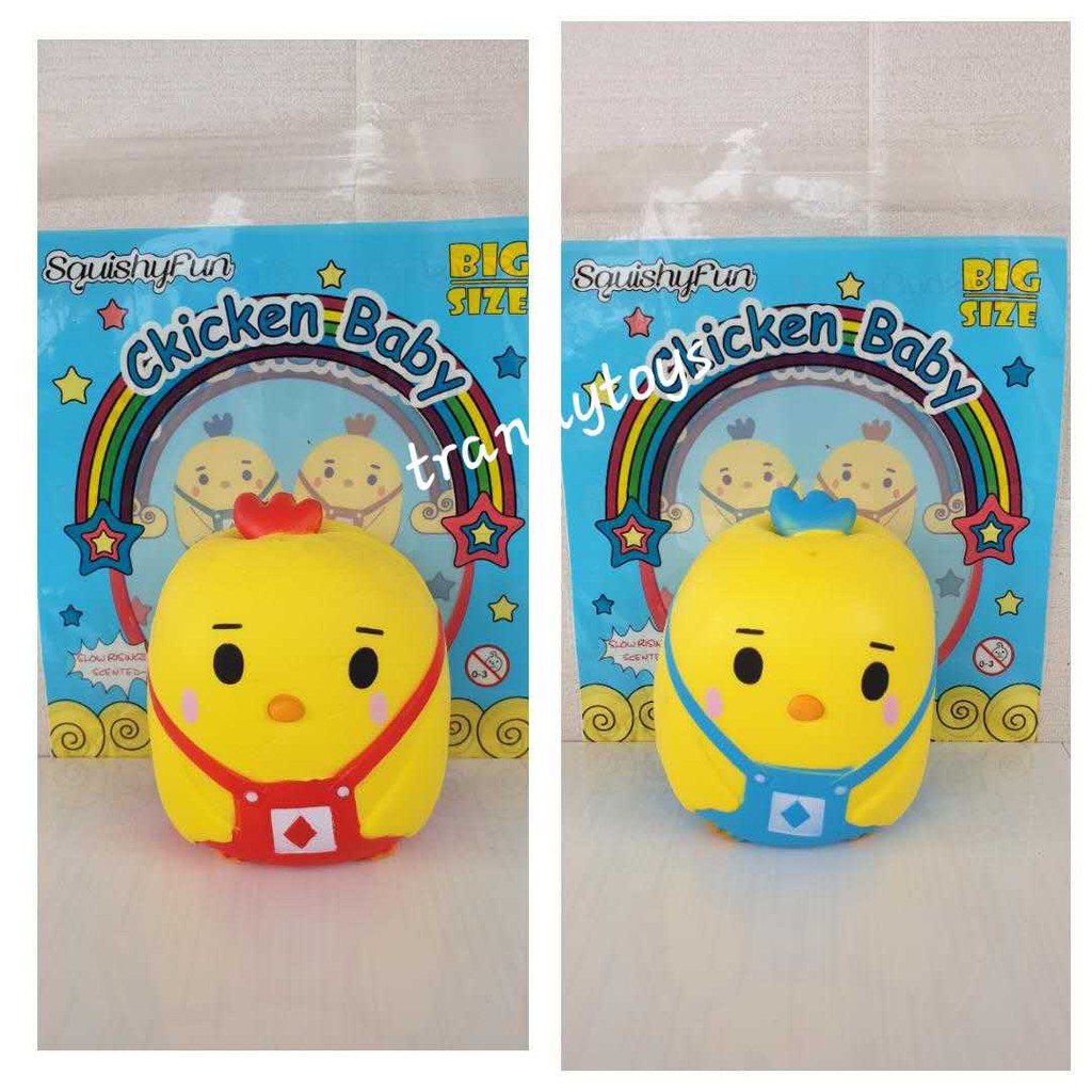 Squishy Murah Mainan SQUISHY [ Ckicken Baby ] Licensed SQUISHY FUN