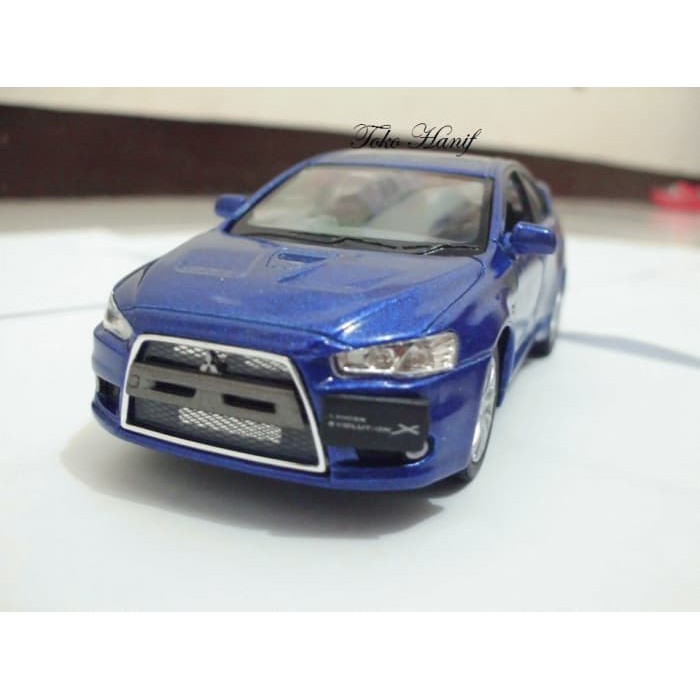 Diecast Miniatur Replika Mitsubishi EvolutionMN265