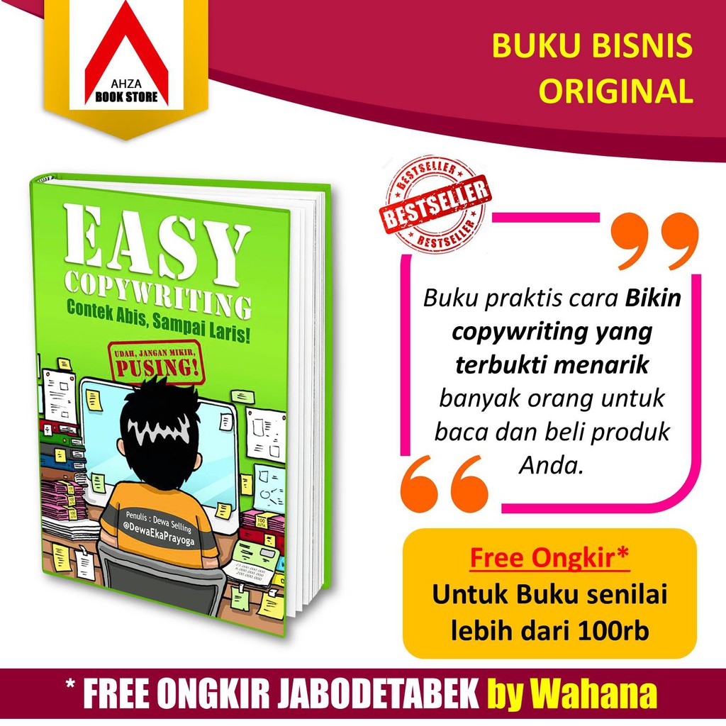 Buku Bisnis Easy Copywriting | Ahza Bookstore