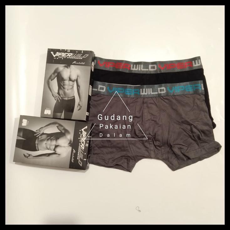 Celana Boxer Pria Viper Vpbx-05 - S