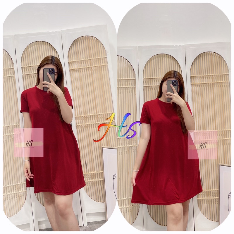 NEW-DRESS POCKET/DRESS WANITA/FIT M-XXL