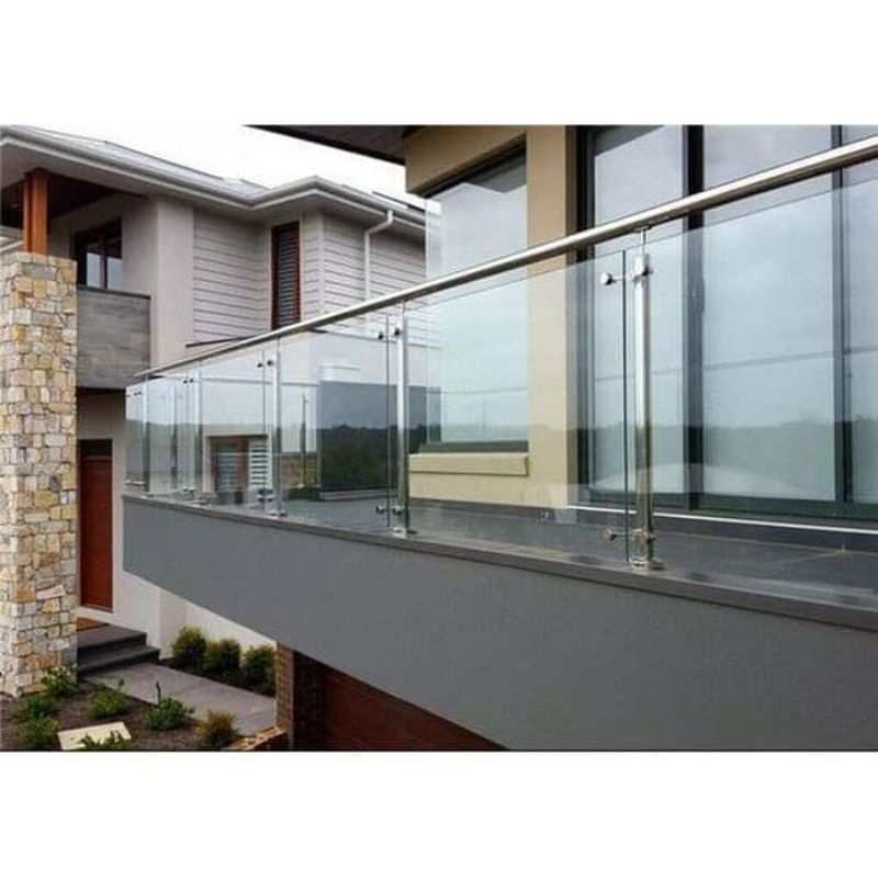 RAILING BALKON STENLIS KACA TEMPERED