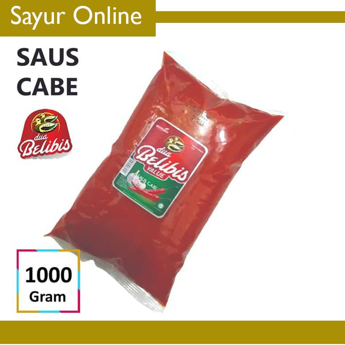 

[SayurOnline] SAUS CABE DUA BELIBIS [1Kg]