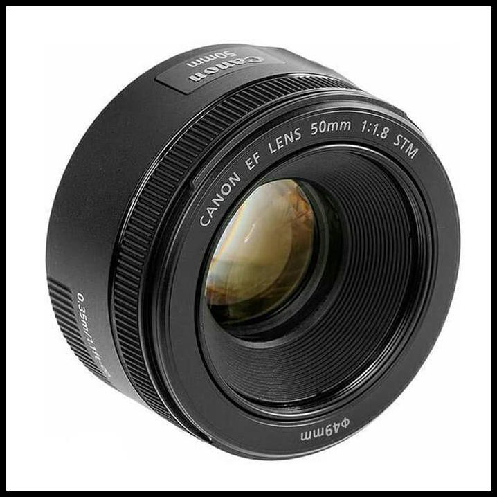 Canon EF 50mm f/1.8 STM / Lensa Fix Canon - GARANSI RESMI