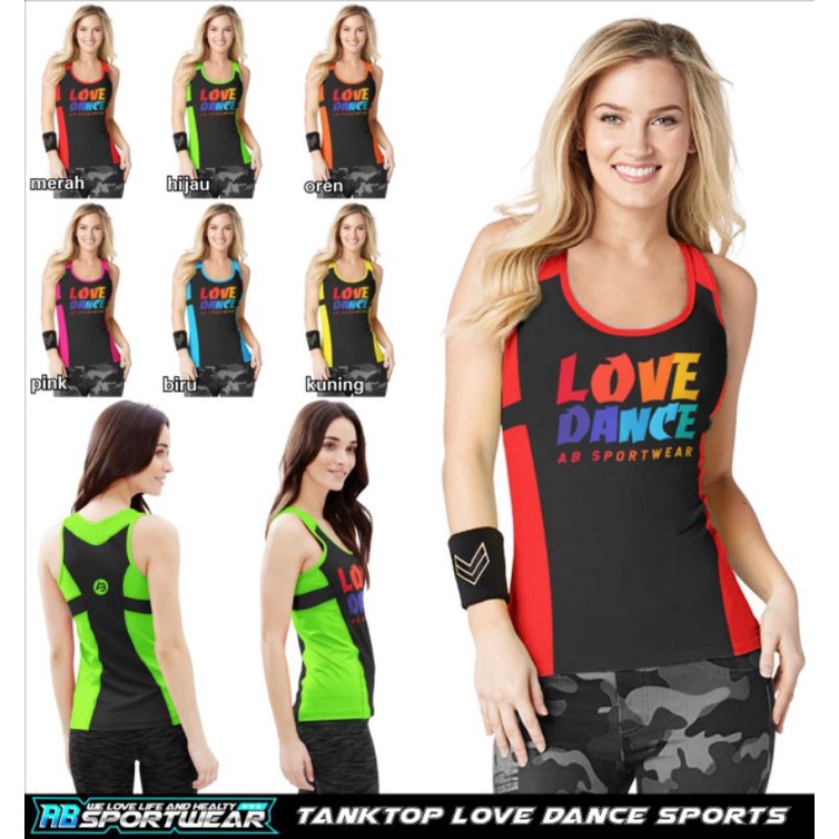 Tangtop Love Dance AB Sportwear