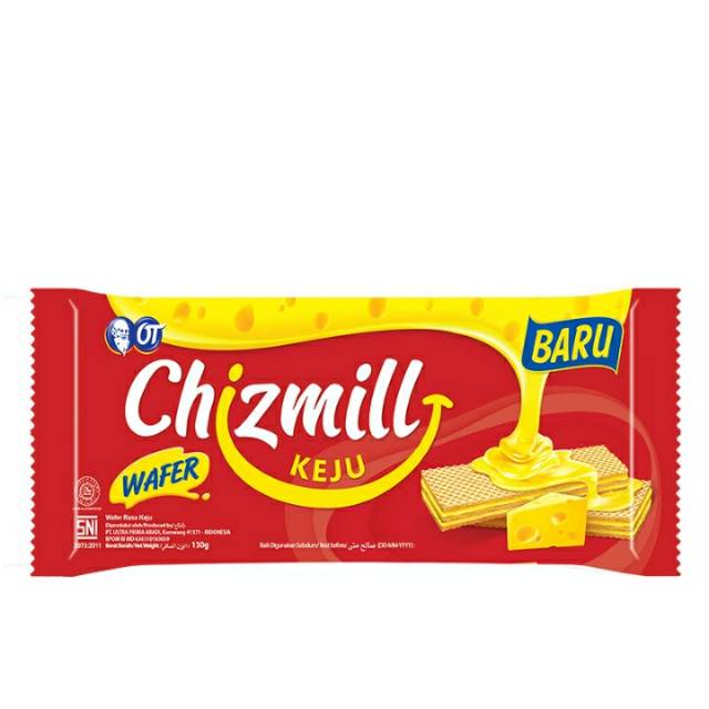 

Chizmill Wafer Keju 130G