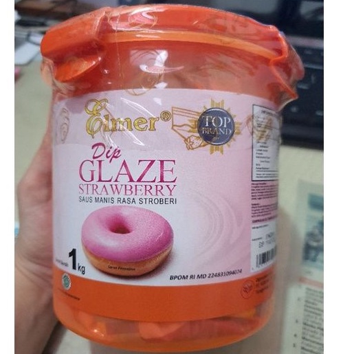 

elmer glaze strawberry 1kg