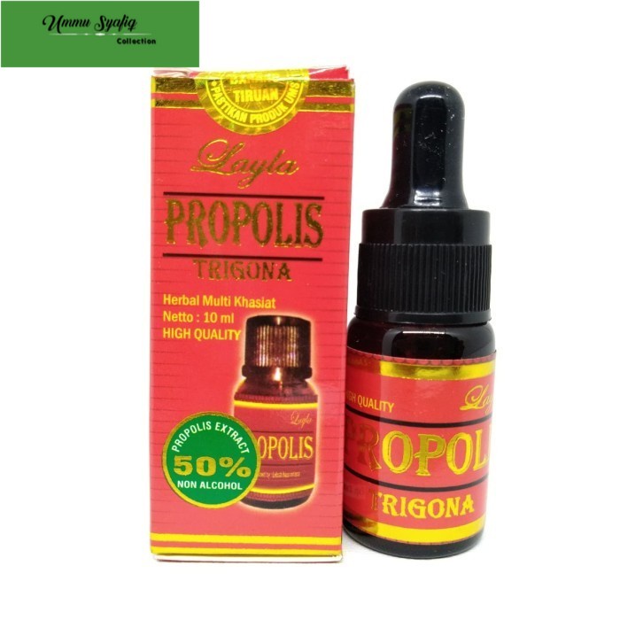 

Layla Propolis Trigona - Ekstrak 50% isi 10 ml