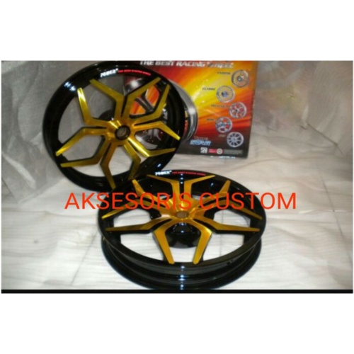 Jual velg tapak lebar merk power model star Keren untuk MIOvariovario 125beat old beat new xride MIO
