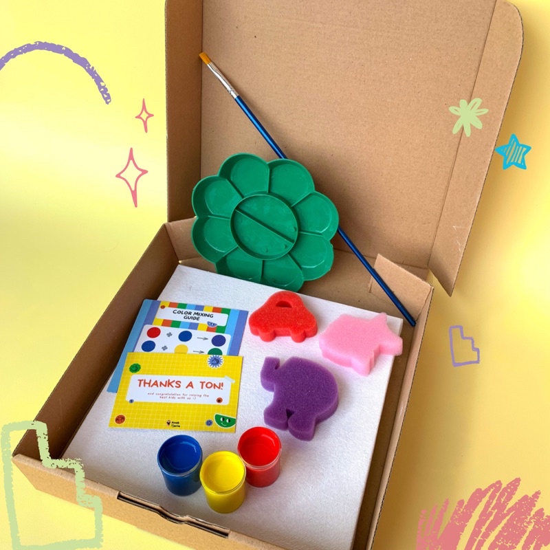 

Alat Lukis Anak Set Murah / Painting Kit Anak / Hampers Ulang Tahun Anak