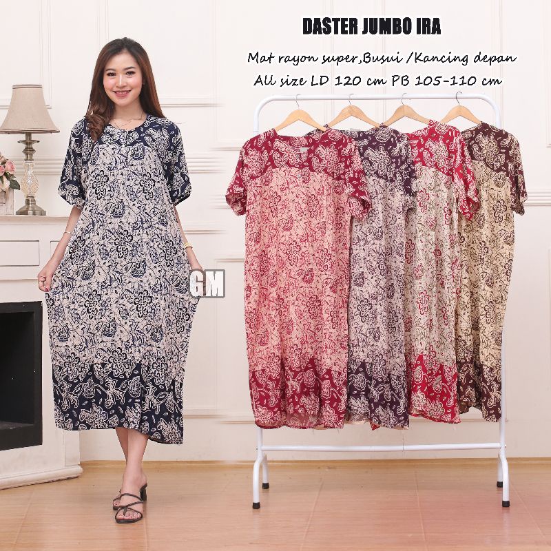 Best seller grosir daster busui GM batik