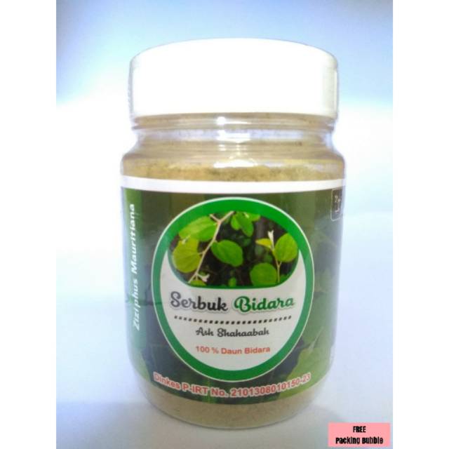 

SERBUK BIDARA 100% ISI 40 GR HERBAL BUBUK