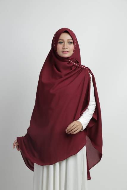 Khimar Shafira Softpad Antem Swaroski