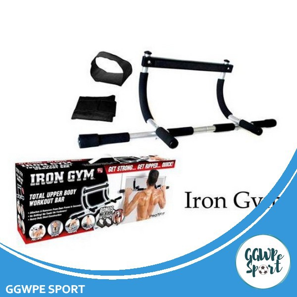 [Terjamin] Alat Fitness / Gym Pull Up / Push Up Iron Gym Alat Olahraga Angkat Badan Kualitas Terbaik