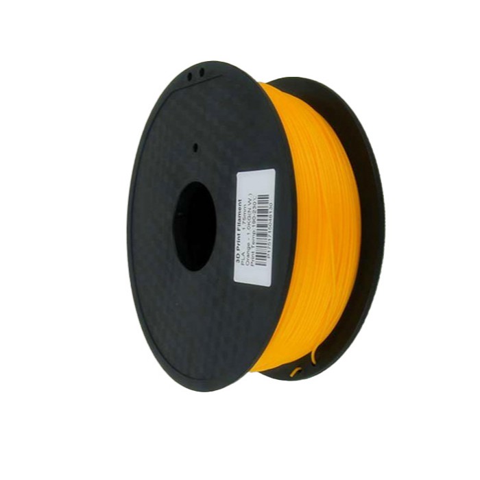 

PLA 3D Printer Filament 1.75mm 1Kg Tinta Roll Print Oranye Orange