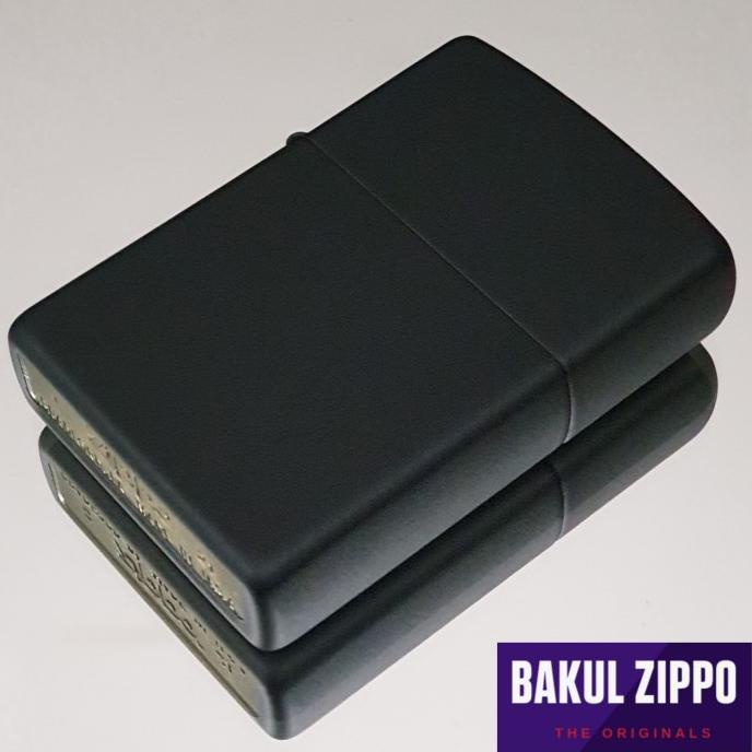 218 Original Zippo Black Matte