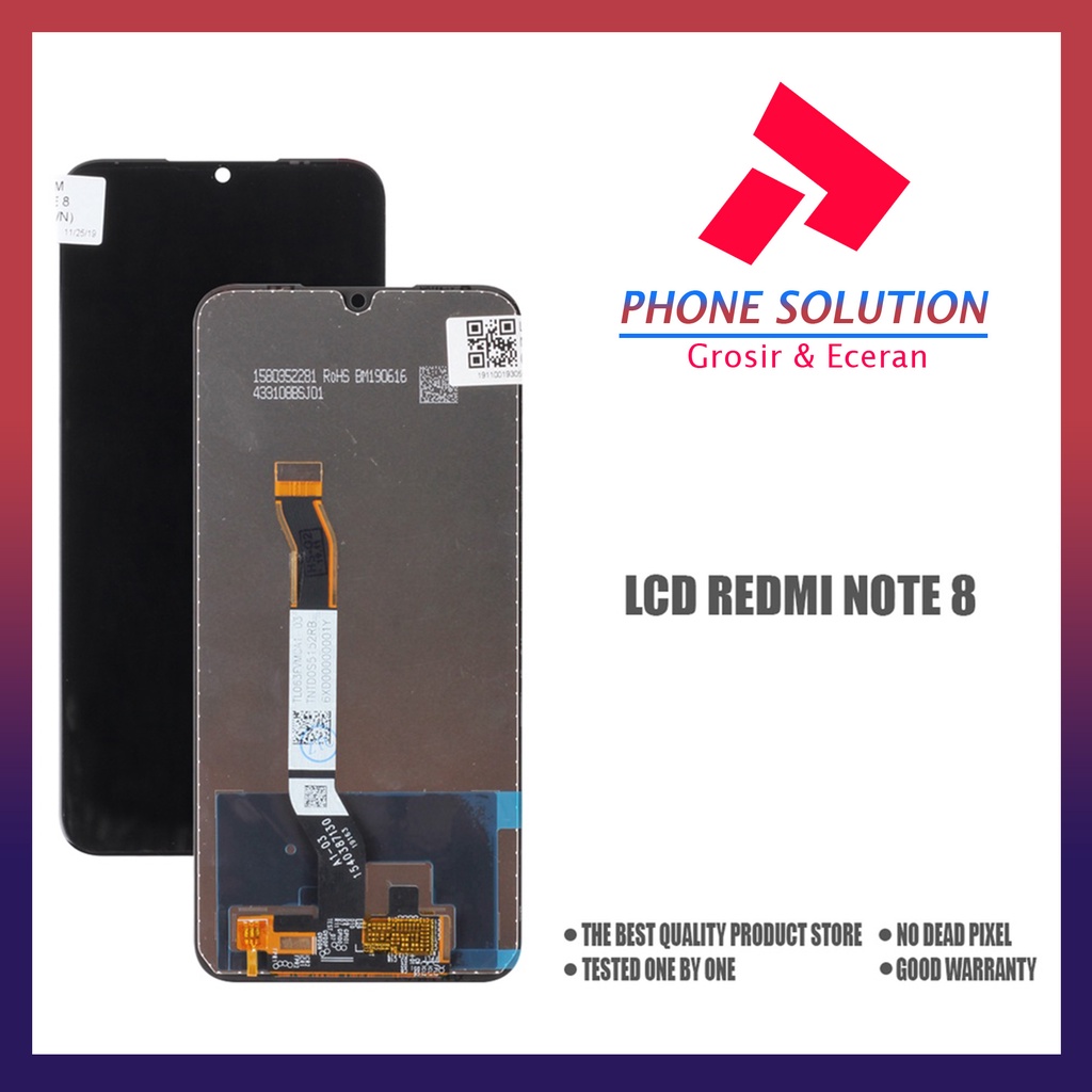 LCD Xiaomi Redmi Note 8 Fullset Touchscreen // Supplier LCD Xiaomi Redmi - Garansi 1 Bulan